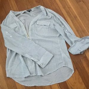 Express Polka-dot Top